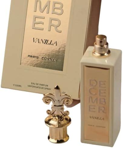 Paris Corner DECEMBER VANILLE EDP 3.4 Fl Oz Unisex Long .